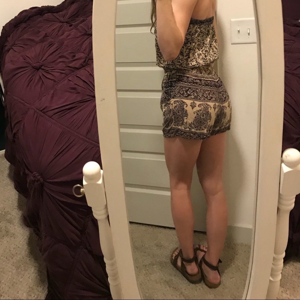 Printed Romper - image 4